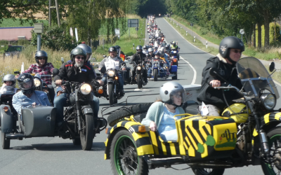 Natürlich fahren wir wieder durch Issum