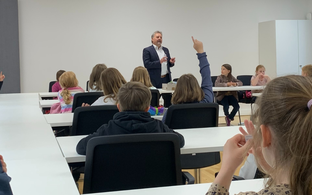 Kindersprechstunde mit dem Issumer Bürgermeister